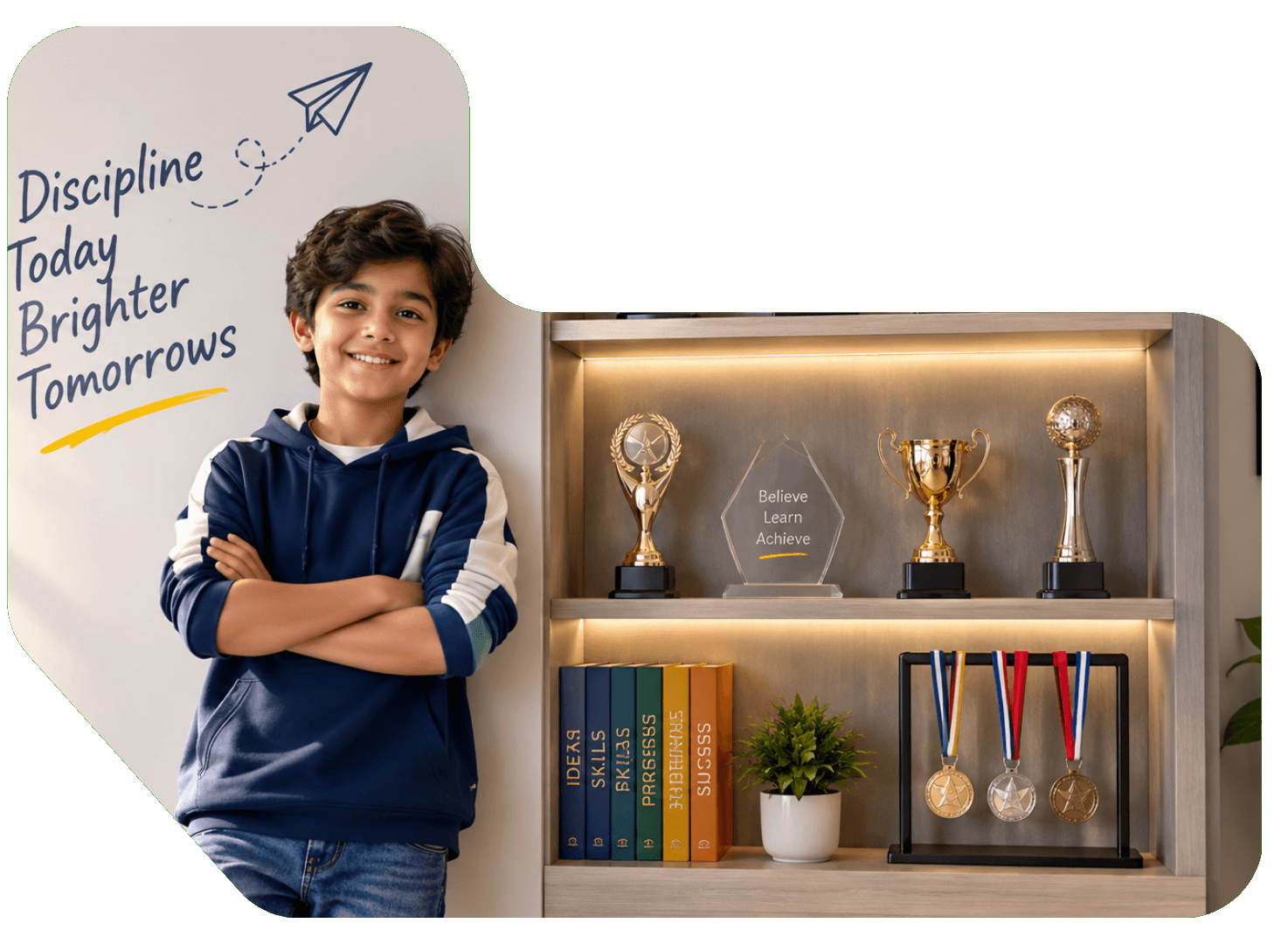 Children discovering their learning journey and potential
