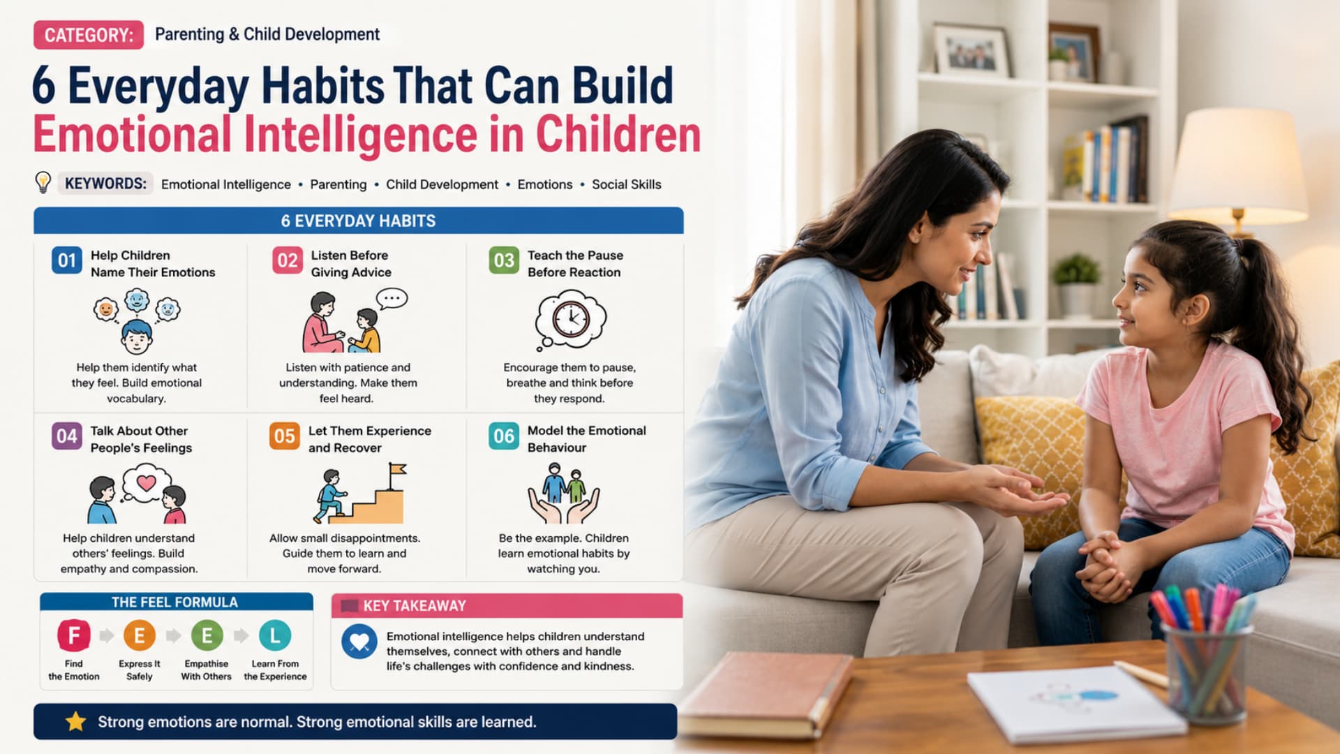 6 Everyday Habits That Can Build Emotional Intelligence in Children