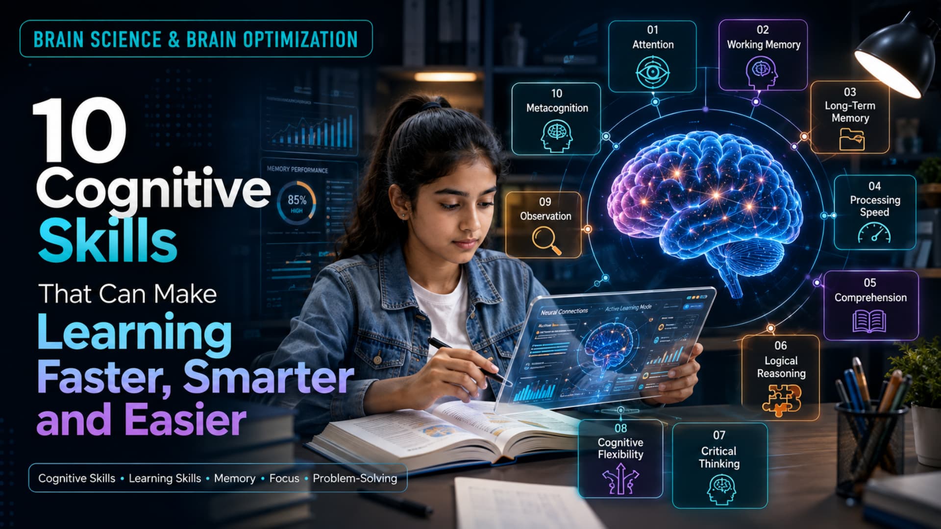 10 Cognitive Skills That Can Make Learning Faster, Smarter and Easier