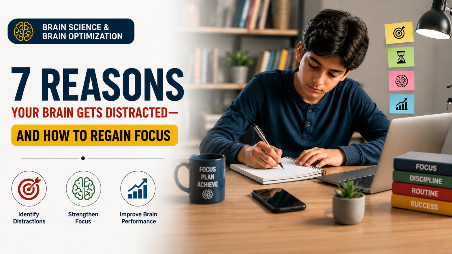 7 Reasons Your Brain Gets Distracted — And How to Regain Focus