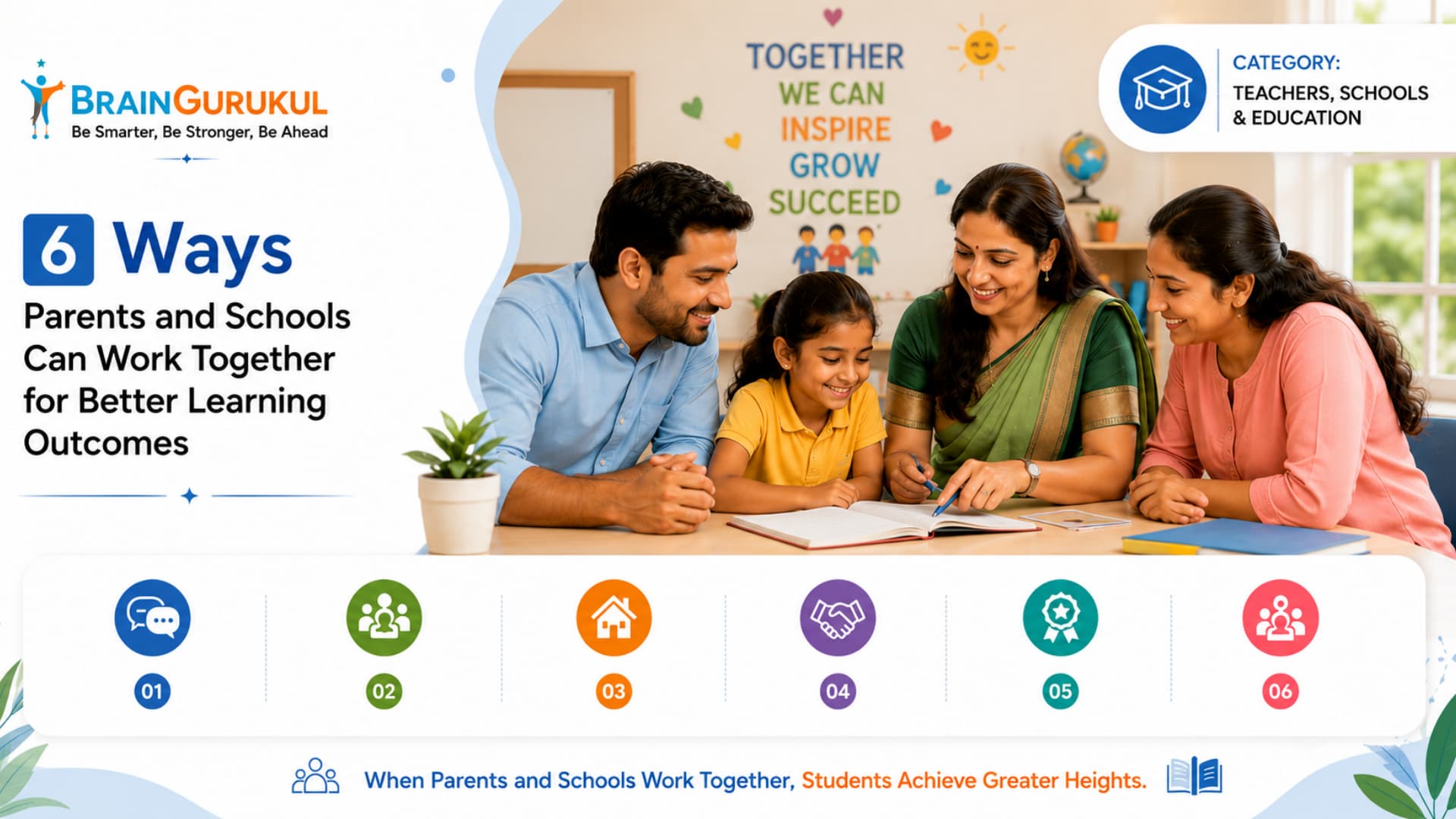 6 Ways Parents and Schools Can Work Together for Better Learning Outcomes