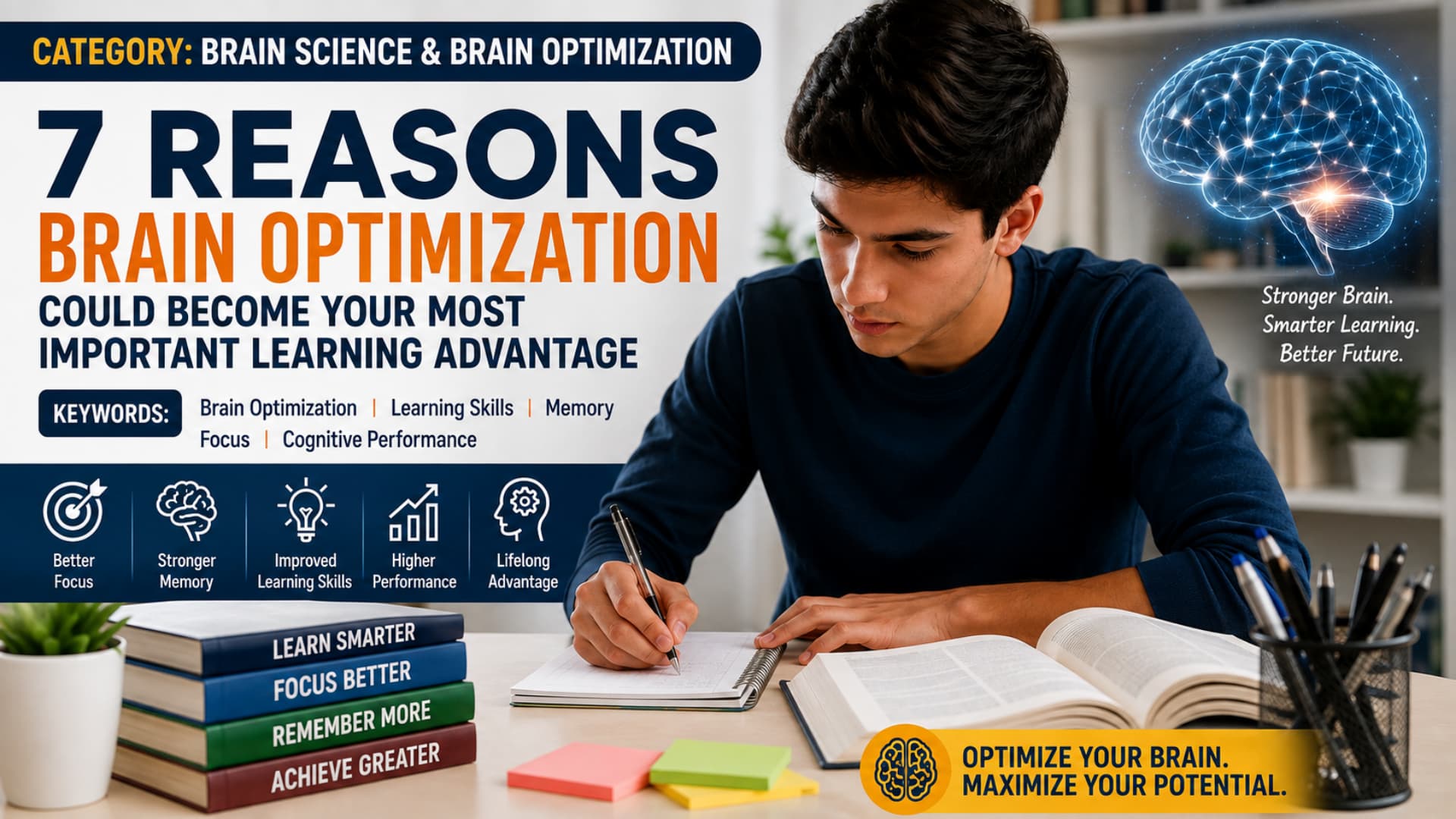 7 Reasons Brain Optimization Could Become Your Most Important Learning Advantage
