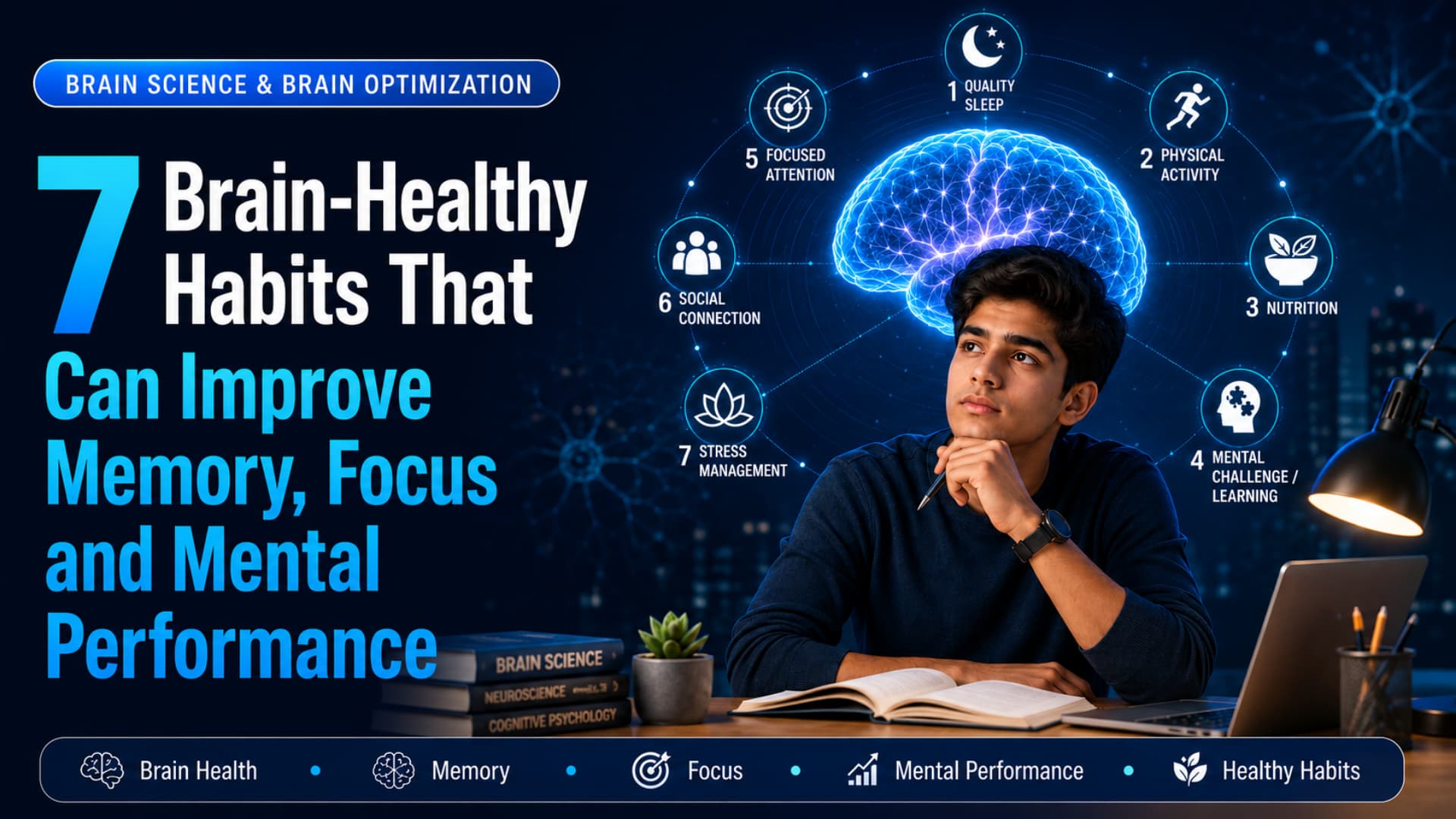 7 Brain-Healthy Habits That Can Improve Memory, Focus and Mental Performance
