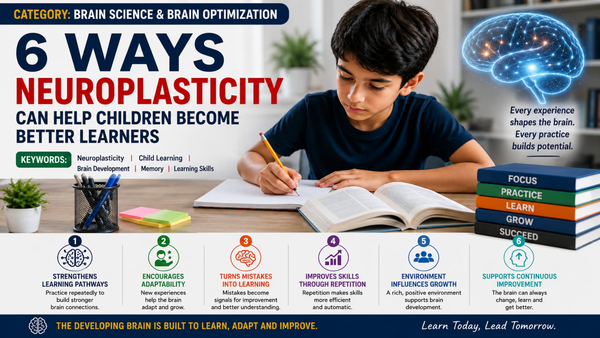 6 Ways Neuroplasticity Can Help Children Become Better Learners