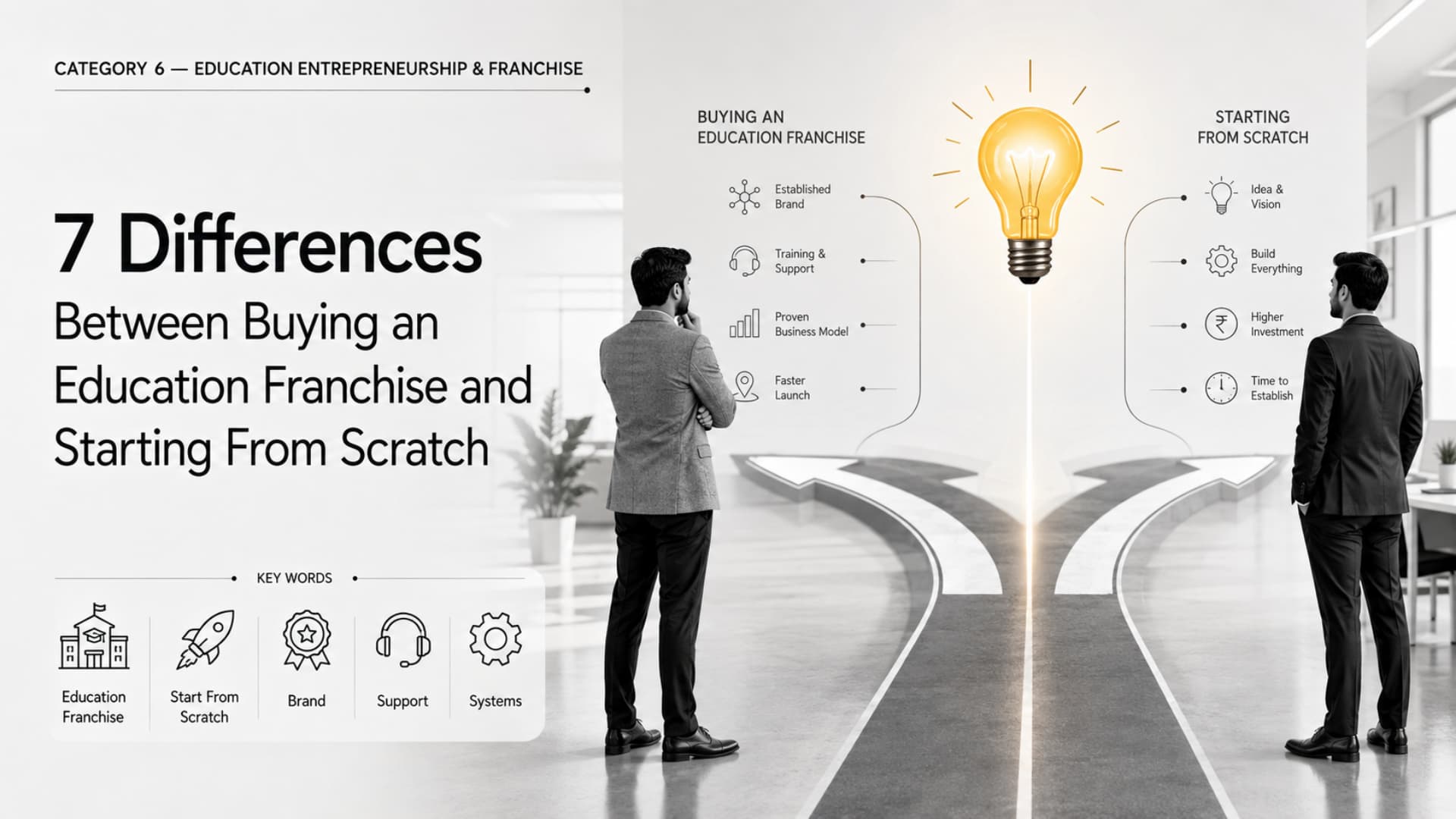 7 Differences Between Buying an Education Franchise and Starting From Scratch